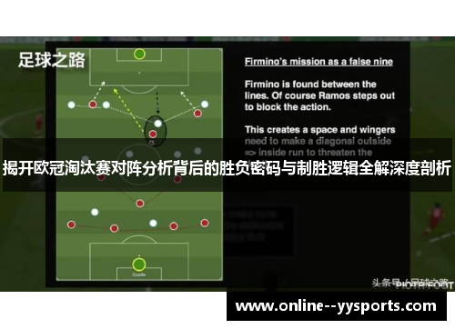 揭开欧冠淘汰赛对阵分析背后的胜负密码与制胜逻辑全解深度剖析 揭开欧冠淘汰赛对阵分析背后的胜负密码与制胜逻辑全解深度剖析