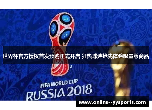 世界杯官方授权首发预购正式开启 狂热球迷抢先体验限量版商品
